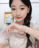 半粒三生三世轉(zhuǎn)運(yùn)珠銀手鏈百搭閨蜜轉(zhuǎn)運(yùn)珠多層手鏈情人節(jié)禮物送女友QC 三生三世（禮盒款+證書(shū)） 曬單實(shí)拍圖