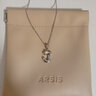 Arsis簡(jiǎn)約字母吊墜項(xiàng)鏈女原創(chuàng)設(shè)計(jì)S925銀鎖骨鏈七夕情人節(jié)禮物送女友 字母吊墜項(xiàng)鏈(J) 曬單實(shí)拍圖
