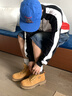 駱駝（CAMEL）低幫工裝鞋英倫皮革休閑男士馬丁鞋 G15A076064 駝色 39 曬單實(shí)拍圖