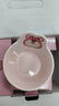 WAFROG STUDIO草莓熊陶瓷米飯碗菜盤子餐具套裝家用 草莓熊6件套 6頭 曬單實拍圖