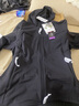 巍德（VAUDE）秋冬季新品戶外長袖抓絨T恤polartec運(yùn)動保暖防寒男士連帽外套 VAUDE黑 2XL 曬單實(shí)拍圖