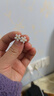 施華洛世奇（SWAROVSKI）TOUGH FLOWER花朵耳釘耳環(huán)5136838畢業(yè)禮物女 曬單實拍圖