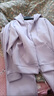 皮爾卡丹（pierre cardin）運(yùn)動套裝女春秋2025新款時(shí)尚洋氣品牌衛(wèi)衣連帽寬松休閑服兩件套潮 紫色（兩件套）高品質(zhì) L【適合102斤以下】 曬單實(shí)拍圖