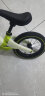 Cakalyen可莱茵平衡车儿童1-3岁自行车4-6岁滑步车2-5岁无脚踏滑行车 绿色 实拍图