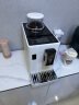 德龙（Delonghi）咖啡机 家用全自动意式19bar泵压可拆卸豆仓冷热自动打奶泡24款饮品菜单中文显示屏幕欧洲进口R5 W 白月光 13档研磨 豆粉两用 开关机自动清洗 实拍图