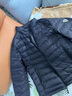 嵩允校服神器內(nèi)膽秋冬季高中學(xué)生羽絨服男孩輕薄保暖初中生內(nèi)穿青少年 黑色 L 曬單實(shí)拍圖