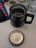 慕馨（moosen）茶杯茶水分離杯玻璃泡茶杯辦公室加厚過(guò)濾耐高溫喝水杯男士 梯形款 680ml 曬單實(shí)拍圖