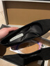 CHARLES&KEITH簡約通勤尖頭高跟鞋單鞋婚鞋女鞋子女生日七夕禮物CK1-60361352 Black Textured黑色紋理 35 曬單實拍圖