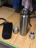 邦達（bangda）保溫杯男316不銹鋼大容量茶水分離泡茶杯子便攜帶濾網(wǎng)壺 鋼本色800ml 曬單實(shí)拍圖
