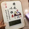 森卡龍鬧鐘學生專用起床神器勵志學習很苦堅持很酷擺件時鐘擺臺高考禮物 A持之以恒【萬年歷+溫度+鬧鐘】 曬單實拍圖