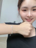 S999足銀三生有幸手鏈女生款純銀手飾輕奢小眾銀飾生日禮物送女友 三生有幸手鏈【玫瑰花禮盒包裝】 曬單實(shí)拍圖