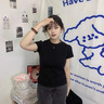 棲紀黑色半高領(lǐng)短袖t恤女夏季新款時(shí)尚正肩顯瘦純棉半袖緊身上衣 黑色 L 曬單實(shí)拍圖