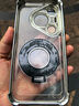 艾派客華為pura70Pro+手機殼磁吸支架氣囊防摔保護套P70Pro電鍍全透明鏡頭全包圍硅膠閃粉簡(jiǎn)約男女款外殼 【太空銀】氣囊防摔帶鏡頭膜-磁吸支架+閃粉卡 華為pura70Pro+ 曬單實(shí)拍圖