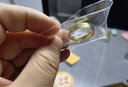 夢金園七夕情人節(jié) 黃金戒指 萬純古法平安無事足金素圈傳承對戒 17號圈口 約4.44g 曬單實拍圖