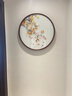 賀隆來(lái)蘇繡成品掛畫(huà)圓形擺放新中式入戶玄關(guān)裝飾畫(huà)手工刺繡銀杏九魚(yú)圖 銀杏九魚(yú)1 直徑100 鋁合金，實(shí)木 曬單實(shí)拍圖
