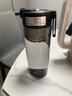諾百紛第三代魔力球磁彈泡茶杯tritan塑料便攜戶(hù)外防摔茶水分離運動(dòng)水杯 T3511灰黑 550ml 曬單實(shí)拍圖