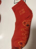 南极人（Nanjiren）袜子男士袜纯色棉质春夏季中筒吸汗休闲四季经典基础款 大红色8双装 均码 实拍图