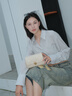 VANESSA HOGANVH女包艾爾鏈條包簡約柔軟可調(diào)節(jié)菱格鏈條包小眾通勤單肩斜挎包 曬單實拍圖