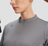 迪桑特（DESCENTE） WOMEN’S TRAINING 女士 長(cháng)袖針織衫 GY-灰色 XL (175/92A) 曬單實(shí)拍圖
