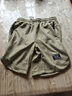 擼鐵狼運動(dòng)短褲男速干寬松透氣吸汗潮款休閑跑步訓練健身五分褲 甘草綠 XL 曬單實(shí)拍圖