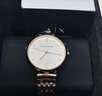 阿瑪尼（ARMANI EXCHANGE）手表女士滿(mǎn)天星鋼帶石英歐美腕表生日七夕情人節禮物送女生AX5901 曬單實(shí)拍圖