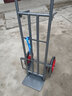 邦可臣加厚老虎車(chē)兩輪手推車(chē)貨車(chē)小推車(chē)?yán)涇?chē)拖車(chē)手拉車(chē)載重王搬運(yùn)車(chē) 【實(shí)心輪】1.4米承重700斤 曬單實(shí)拍圖