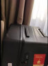 地平线8号（LEVEL8）行李箱男拉杆箱旅行密码箱24英寸科思创PC箱体万向轮托运箱女黑色 实拍图