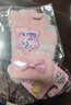 小馬寶莉（MY LITTLE PONY）手套兒童女秋冬季女孩冬天小學(xué)生防凍毛線(xiàn)針織五指保暖女童 【觸屏款】宇宙公主-粉色 曬單實(shí)拍圖