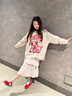 Semir女鞋德訓(xùn)鞋女秋季時尚休閑鞋板鞋小白鞋女SFYM251030 少年紅 37 曬單實拍圖