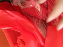 佳妍 大红花球结婚开业绸带花球婚车头花装饰庆典剪彩揭幕红布退伍 实拍图