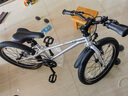 阿捷利特A08兒童自行車(chē)鋁合金超輕自行車(chē)6-12歲青少年自行車(chē)12-18歲自行車(chē) 【G09-20寸/拉絲銀】單速+前后V剎/贈騎行好禮 曬單實(shí)拍圖