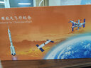 軍旅情天宮二神舟十一對接模型天宮2神舟11飛船對接載人航天科普紀(jì)念品 1：80天宮天舟號對接-帶雙箭 曬單實拍圖