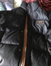 花花公子（PLAYBOY）90白鴨絨西裝羽絨服男士冬季2025新款潮牌痞帥氣羽絨服男冬裝外套 黑色 M 曬單實(shí)拍圖