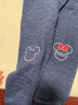 迪士尼寶寶（Disney Baby）迪士尼童裝女童褲子甜美米妮仿牛仔抓絨長褲親膚 深藍(lán) 4歲/身高110cm 曬單實拍圖