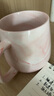 鵬柏福瑞釉下彩陶瓷馬克杯早餐杯金邊咖啡杯牛奶杯情侶創(chuàng)意杯子伴手禮小禮 灰色單杯(無(wú)金邊) 301-400m.L 曬單實(shí)拍圖