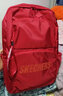 斯凱奇（Skechers）雙肩包男女同款書(shū)包簡(jiǎn)約時(shí)尚大容量旅行包學(xué)生背包 賽車(chē)紅【經(jīng)典款-約24.4L大容量】 曬單實(shí)拍圖