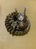 小銅記龍擺件關(guān)節可動(dòng)中華神龍把玩黃銅五爪龍3D桌面裝飾品送禮銅工藝品 金色中華神龍 曬單實(shí)拍圖