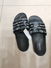 阿迪達(dá)斯 （adidas）男鞋拖鞋夏季新款戶(hù)外運(yùn)動(dòng)涼鞋時(shí)尚迷彩輕便一字拖舒適休閑沙灘鞋 FZ1755/黑色 42 曬單實(shí)拍圖
