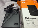 西部數(shù)據(jù)（WD）移動硬盤 USB3.0  My Passport系列 2.5英寸 機械硬盤 手機筆記本電腦外接 外置存儲辦公 家庭存儲 經(jīng)典黑（硬件加密） 2TB 曬單實拍圖