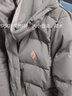黑冰天樞加厚中長款防水羽絨服灰鵝絨男戶外羽絨衣鵝絨連帽大衣F8516 灰色 L 曬單實拍圖