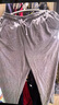 nest designs女士長(zhǎng)褲褲子百搭春秋寬松家居褲女居家休閑褲 炭筆灰 M（建議160-170cm，70kg以內(nèi)） 曬單實(shí)拍圖