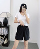 NEPA耐葩2024年春夏新品戶外運(yùn)動(dòng)女士彈力梭織冷感短褲7K41726 黑色C01 160 63A（065） 曬單實(shí)拍圖