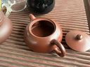 原山宜興紫砂壺原礦大紅袍泥料金家棋手工紫砂壺功夫茶具泡茶禮盒裝 紫砂壺-半月壺-金家棋 曬單實(shí)拍圖
