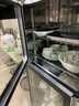 金立廚電消毒柜商用立式大容量餐飲飯店雙門(mén)不銹鋼消毒碗柜 【約30-50人】450型 寬57cm五層 臭氧消毒 曬單實(shí)拍圖