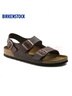 BIRKENSTOCK勃肯德國(guó)進(jìn)口男女款時(shí)尚舒適百搭軟木Milano系踝涼鞋 棕色-窄版0034703 39 曬單實(shí)拍圖
