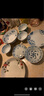 千代源光峰花伊萬(wàn)里 日本進(jìn)口藍凜堂陶瓷碗餐具日式家用吃飯碗缽碗面碗 光峰4.3英寸碗11*6.5cm 曬單實(shí)拍圖