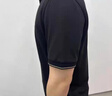 七匹狼（SEPTWOLVES）短袖T恤男POLO保羅打底衫男士夏季款5A抗菌面料翻領(lǐng)短T男裝上衣服 001(黑色) XL 175/92A 曬單實(shí)拍圖