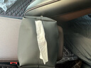 博爾改車載紙巾盒汽車抽紙盒車用扶手箱座椅背紙巾盒 納帕皮【黑色】 曬單實拍圖