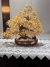 申寶格天然黃水晶發(fā)財(cái)招財(cái)搖錢樹家居客廳酒柜裝飾擺件開業(yè)送禮商務(wù)禮品 天然黃水晶 整體約40*40cm 曬單實(shí)拍圖