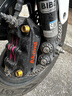 比博士GS6PRO前減震九號E150MK2 E300P E200P E80C E100 M395C NZMIX MZMIX小牛N1S NQI本田125LA減震器 GS6pro+K100卡鉗套裝(顏色備 曬單實(shí)拍圖